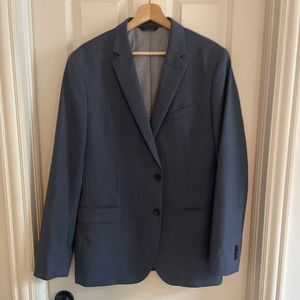 Banana Republic Modern Slim Fit Blazer 44L Blue